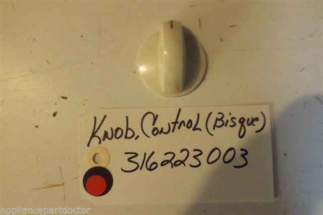 FRIDIGDARE STOVE 316223003 Knob,control USED PART FRIDIGDARE STOVE 316223003 Knob,control USED PART